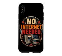 Carcasa para iPhone XS MAX No se Necesita Internet, Simplemente presione Start Retro Gamer