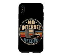 Carcasa para iPhone XS MAX No se Necesita Internet, Simplemente presione Start Retro Gamer