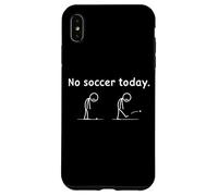 Carcasa para iPhone XS MAX no Soccer Today Fútbol Futbolero Futbolistas Jugador Fútbol
