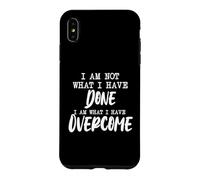 Carcasa para iPhone XS MAX No Soy lo Que he Hecho, Soy lo Que he superado la Mancha