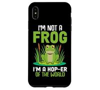 Carcasa para iPhone XS MAX No Soy una Rana, Soy un Hop-er del Mundo