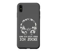 Carcasa para iPhone XS MAX No te oigo, Juego Auriculares camuflados