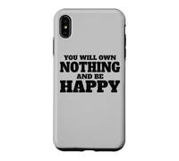 Carcasa para iPhone XS MAX NO TENDRÁS Nada Y SERÁ Feliz
