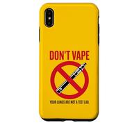 Carcasa para iPhone XS MAX No Vape Sus Pulmones No Son Un Laboratorio De Pruebas