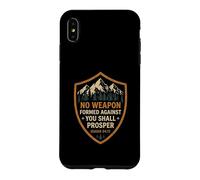 Carcasa para iPhone XS MAX No Weapon Formed Against You Shall Prosper Versículo