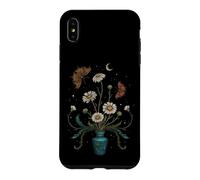 Carcasa para iPhone XS MAX Noche Daisy Flor Místico Whimsigoth Arte Episódico Dibujo