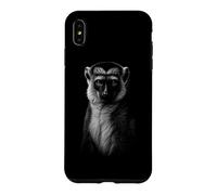 Carcasa para iPhone XS MAX Noche de Retrato de Primates de Vida Silvestre de Mono místico