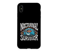 Carcasa para iPhone XS MAX Nocturnal Survivor Night Shift Nurse Medical Coffee