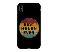 Carcasa para iPhone XS MAX Nombre Personalizado Helen I Love Helen Retro Vintage Style