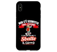 Carcasa para iPhone XS MAX Non c'è sconfitta nel Cuore di chi se ne frega o sbatte