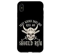 Carcasa para iPhone XS MAX Nordic Viking: That Which Does Not Kill Me Should Run