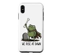 Carcasa para iPhone XS MAX Nos levantamos al Amanecer Temporada Espeluznante Rana Meme Zombie Halloween