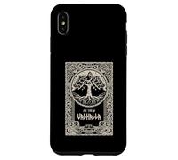 Carcasa para iPhone XS MAX Nos vemos en Valhalla Viking Tree of Life Mitología nórdica