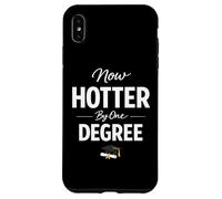 Carcasa para iPhone XS MAX Now Hotter by One Degree Graduation Achievement