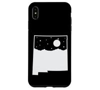 Carcasa para iPhone XS MAX Nuevo México Amanecer en Mapa Esquema USA