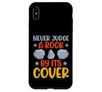 Carcasa para iPhone XS MAX Nunca juzgues una Roca por su Juego de Palabras de geología de Portada