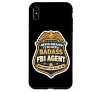 Carcasa para iPhone XS MAX Nunca soñé Que me convertiría en un Agente rudo del FBI, Pero aquí Estoy