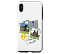 Carcasa para iPhone XS Max O Camino Santiago de Compostela Catedral de Peregrino
