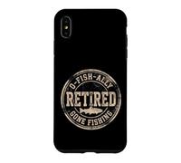 Carcasa para iPhone XS MAX O-Fish-ALLY SE RETIRÓ, se fue a Pescar salmón, Pescador, Humor