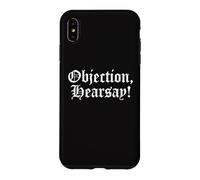 Carcasa para iPhone XS MAX Objection Hearsay - Testimonio de la Corte de leyes