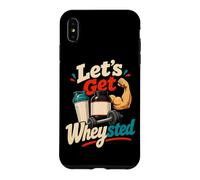 Carcasa para iPhone XS MAX Obtengamos el Humor de proteína de suero de Leche Wheysted Bodybuilding