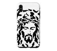 Carcasa para iPhone XS MAX Oculto Jesús Rostro Ilusión óptica Cristiano
