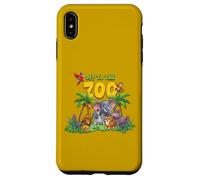Carcasa para iPhone XS MAX Off To The Zoo Animales Zoo Party Jungle Zoo Cumpleaños