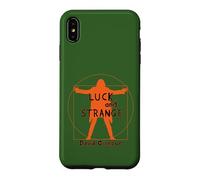 Carcasa para iPhone XS MAX Oficial David Gilmour Luck and Strange Orange and Black