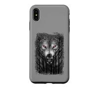 Carcasa para iPhone XS MAX Oficial Spiral Forest Wolf Gothic Fantasy