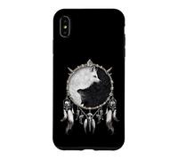 Carcasa para iPhone XS MAX Oficial Spiral Wolf Chi Yin Yang Gothic Fantasy