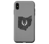 Carcasa para iPhone XS MAX Ohio OH Deer Hunting Shed Antlers Design