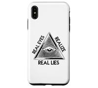 Carcasa para iPhone XS MAX Ojo Que Todo lo ve - 'Los Ojos Reales se Dan Cuenta de la pirámide de mentiras Reales