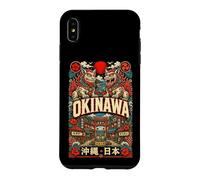Carcasa para iPhone XS MAX Okinawa Shisa Guardians Island Heritage - Recuerdo japonés