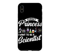 Carcasa para iPhone XS MAX Olvídate de la Princesa Quiero ser científico Física Chicas