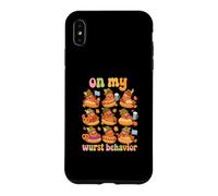 Carcasa para iPhone XS MAX On My Wurst Behavior Oktoberfest Shirt Funny Bratwurst