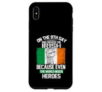 Carcasa para iPhone XS MAX On The Eighth Day God Created The Irish Pride Heroes