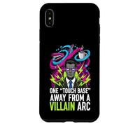 Carcasa para iPhone XS MAX One Touch Base Away from A Villain ARC Funny Office Humor