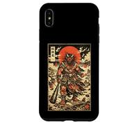 Carcasa para iPhone XS MAX Oni Yokai Demon Mitología Japonesa Ukiyo-e Estética