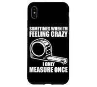 Carcasa para iPhone XS MAX Only Measure Once Woodworking Divertido Carpintero Artesano
