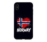 Carcasa para iPhone XS MAX Orgullo de Noruega Patrimonio Noruego Raíces escandinavas Viajes