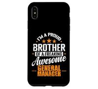 Carcasa para iPhone XS MAX Orgulloso Hermano Freaking Impresionante Gerente General