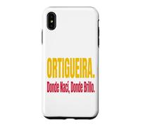 Carcasa para iPhone XS MAX Ortigueira Orgulloso Diseño Textual