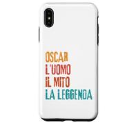 Carcasa para iPhone XS MAX Oscar L'Uomo Il Mito La Leggenda Festa di Compleanno