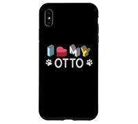 Carcasa para iPhone XS MAX Otto Nombre de Perro Personalizado Otto Pet Lover