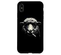 Carcasa para iPhone XS MAX Ovejas Fumadoras Humor Oscuro Ovejas Negras
