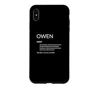 Carcasa para iPhone XS MAX Owen Is The Best Funny Name Definition Owen