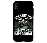 Carcasa para iPhone XS MAX Paisaje Demasiado Distante Impersonal Senderos Montaña Bosque