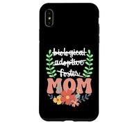 Carcasa para iPhone XS MAX Palabras Cruzadas a mamá diseño Floral a Mano