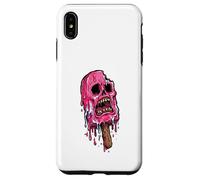 Carcasa para iPhone XS MAX Paleta de Calavera Rosa derretida Espeluznante Verano Halloween Espeluznante