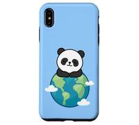 Carcasa para iPhone XS MAX Panda Madre Tierra Día Divertido para Amante del Planeta Ambiente